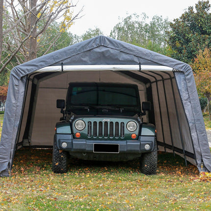 Samland Portable Carport Garage Shelter Canopy Single Size 12x20FT.