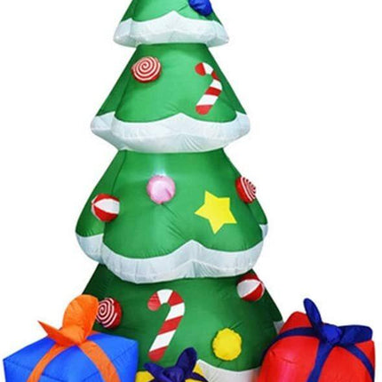 Samland 210CM INFLATABLE CHRISTMAS TREE WITH LED LIGHT.