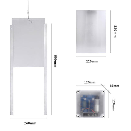 Samland Classic Automatic Chicken Coop Door Opener Closer Kit.
