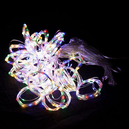 Samland 750 LED 620cmx240cm Copper Wire Curtain Light in Multi Colour.