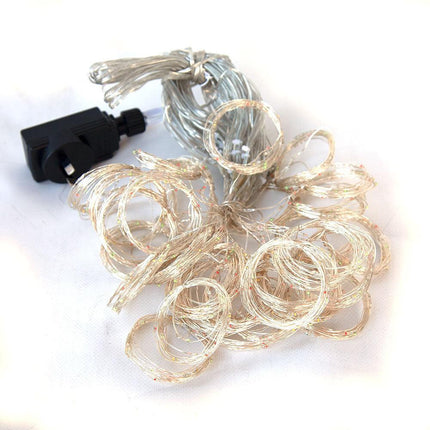 Samland 750 LED 620cmx240cm Copper Wire Curtain Light in Multi Colour.