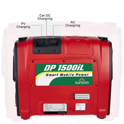 Samland 1500W Portable Power Station Solar Inverter Generator.