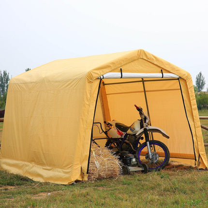 Samland Portable Storage Garage Shelter Size 10x10FT.