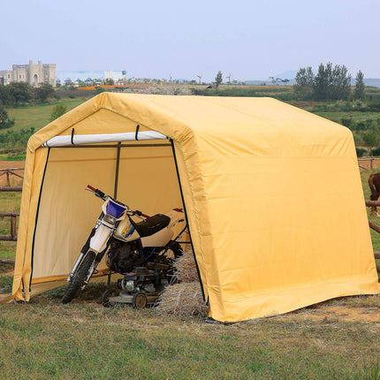 Samland Portable Storage Garage Shelter Size 10x10FT.