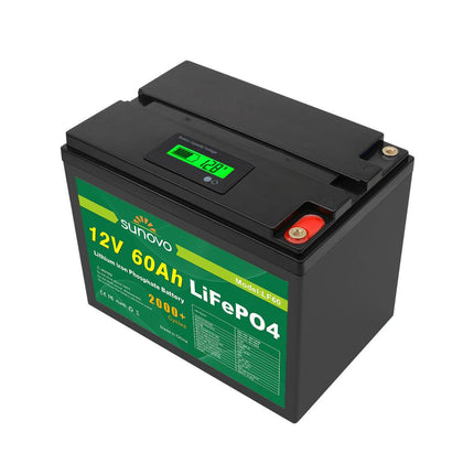Samland 12V 60AH Deep Circle Lifepo4 Lithium Battery Rechargeable.