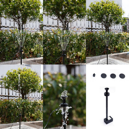 Samland 6V 200LPH Solar Pump with Battery Backup Panel for Small Pond Fountain Feature.