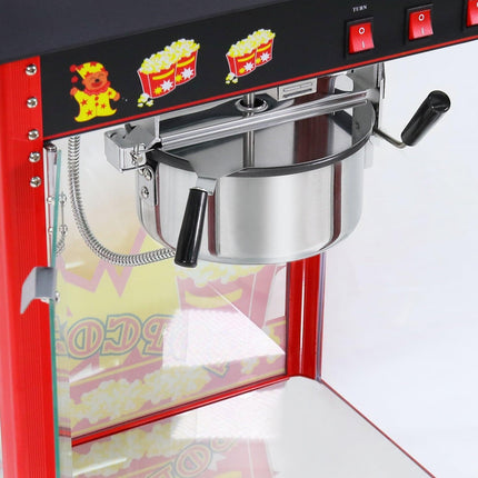 Samland 8OZ Popcorn Machine Maker with Warmer Deck 1350W.