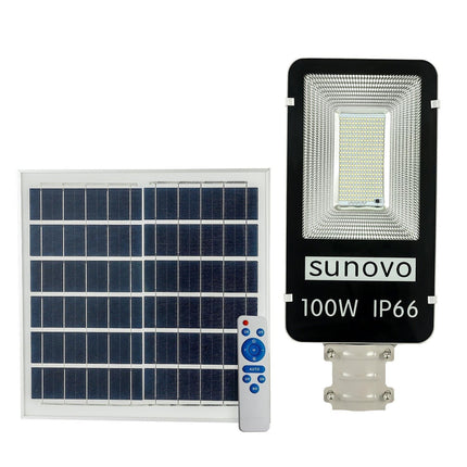 Samland 100W SOLAR GARDEN PATHWAY STREET LIGHT ADJUSTABLE SOLAR PANEL.