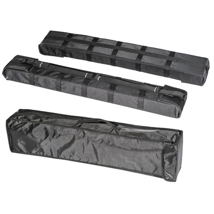 Samland Pair of Universal Soft Roof Rack Kayak Surfboard Universal for Car SUV(SRR600).