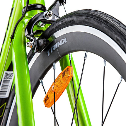 Samland 700C ROAD BIKE TEMPO1.0 SHIMANO 21 SPEED RACING BICYCLE 59CM GREEN/BLACK.