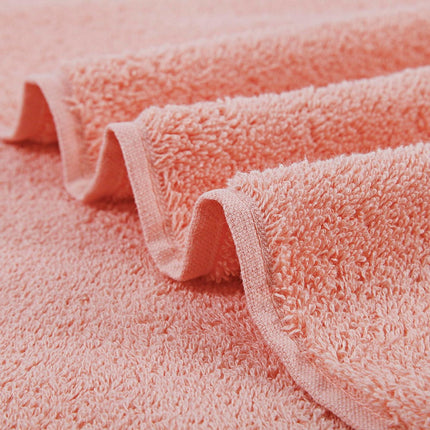 Samland Premium Cotton Washcloths 4-Pack Quick-Dry Face Towels Set-Coral.