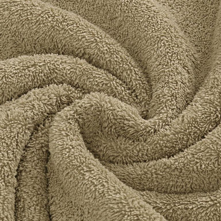 Samland Premium Cotton Washcloths 4-Pack Quick-Dry Face Towels Set-Linen.