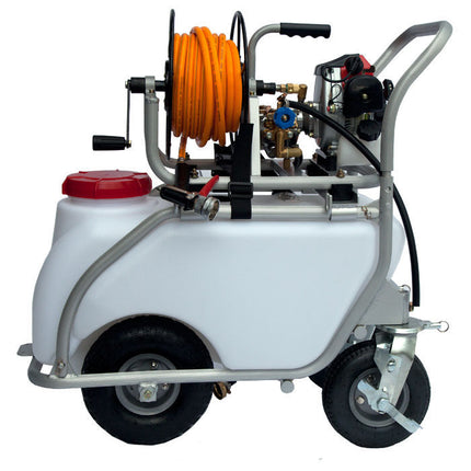 Samland 50L SPRAYER KIT WITH ALUMINIUM TROLLEY FOR WEED SPRAY OR PEST CONTROL.