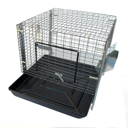Samland Stackable Rabbit Cage with Feeder Water Bottle.