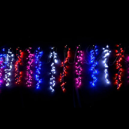 Samland Firecracker Style Icicle Light 800 Led Multi Colour.