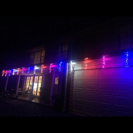 Samland Firecracker Style Icicle Light 800 Led Multi Colour.