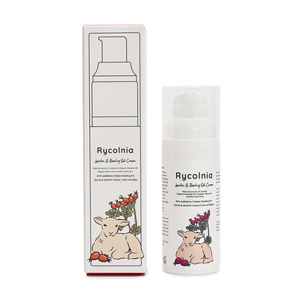 Rycolnia Lanolin & Rosehip Oil Cream  50g.