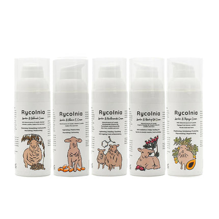RYCOLNIA  Lanolin Cream Set.