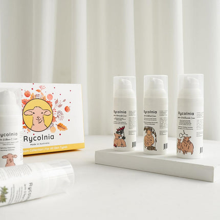 RYCOLNIA  Lanolin Cream Set.