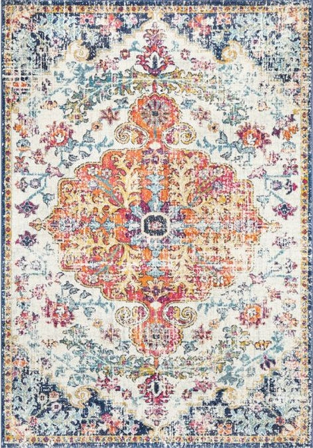 Evoke 254 White by Rug Culture -330X240CM - RECTANGLE.