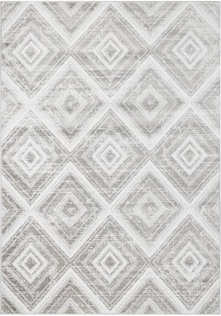 Metro 616 Silver by Rug Culture-230X160CM - RECTANGLE.