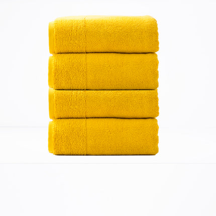 Aireys 650 GSM Zero Twist 4 Spice Piece Bath Towel by Renee Taylor.