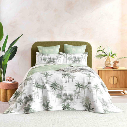 Marbella Quilted Reversible European Pillowcase by Renee Taylor.
