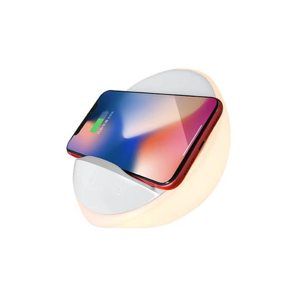 Mood lighting,Support Different Levels of White Light and Color Light,WiFi APP,Wireless Charging,Phone Holder.