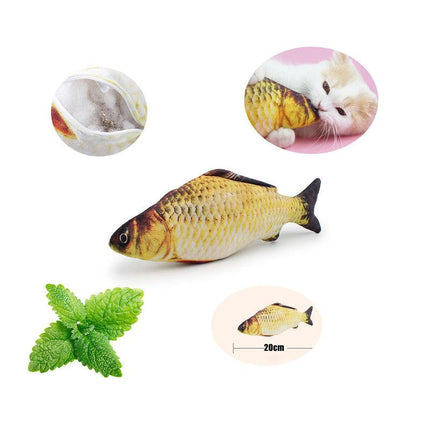 Pet Products Cat Toys,Interactive Kitten Toy for Indoor Kitty Exercise 14 Piece with Fish Catnip Spiral Spring, Tube, Crinkle Balls Helps Reduce Stress & Provide Anxiety Relief for Cats.