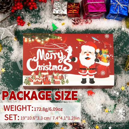 Fishing Lures Tackle Set for Fisher Men, Father, Granpa, Boys - 2025 Christmas Surprise Gift 78pcs.