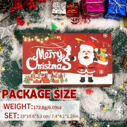 Fishing Lures Tackle Set for Fisher Men, Father, Granpa, Boys - 2025 Christmas Surprise Gift 78pcs.