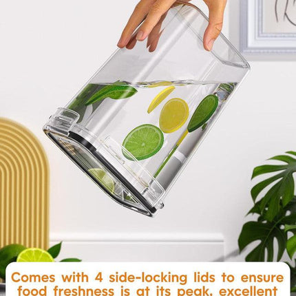 Airtight Food Storage Containers with Lids, 24 PCS Kitchen and Pantry Organization Canisters, BPA-Free, PVC-Free, Food-grade Plastic Leak-proof Jars for Cereal, Flour, Sugar, Extra 24 Labels & Marker.