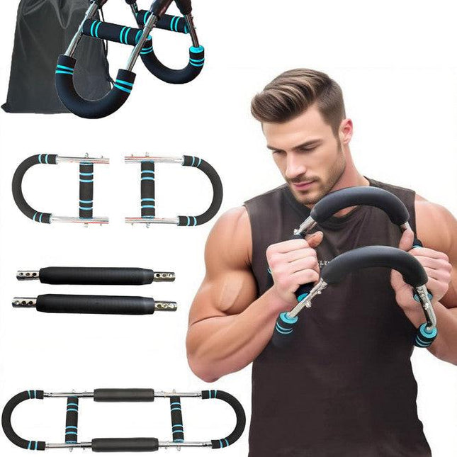 Twister Arm Trainer for Men & Women，60-110lb Adjustable Arm & Chest Workout Equipment，Portable Home Gym Strength Training Machine for Full-Body Toning & Muscle Building.