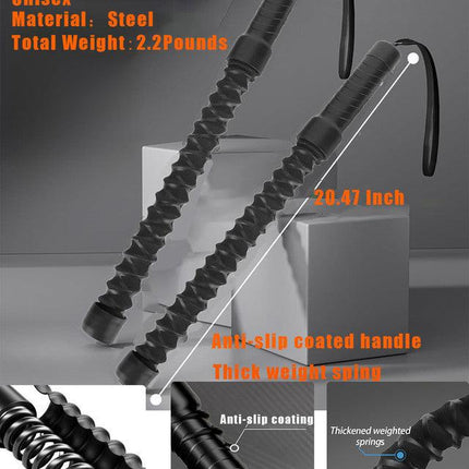 Ropeless Battle Ropes for Home Gym, Cordless Exerciser Rope, Heavy Duty Weighted Wireless Battle Ropes, Exercise Equipment for HIIT, Portable Training Flow rope Working Out for Men Women, Cardio Train.