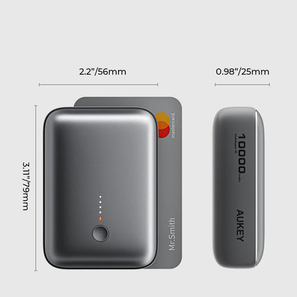 AUKEY Spark Mini 10000 Compact Fast Charging Power Bank (PB-Y55).