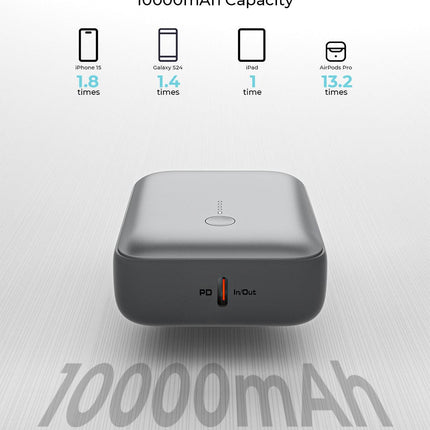 AUKEY Spark Mini 10000 Compact Fast Charging Power Bank (PB-Y55).