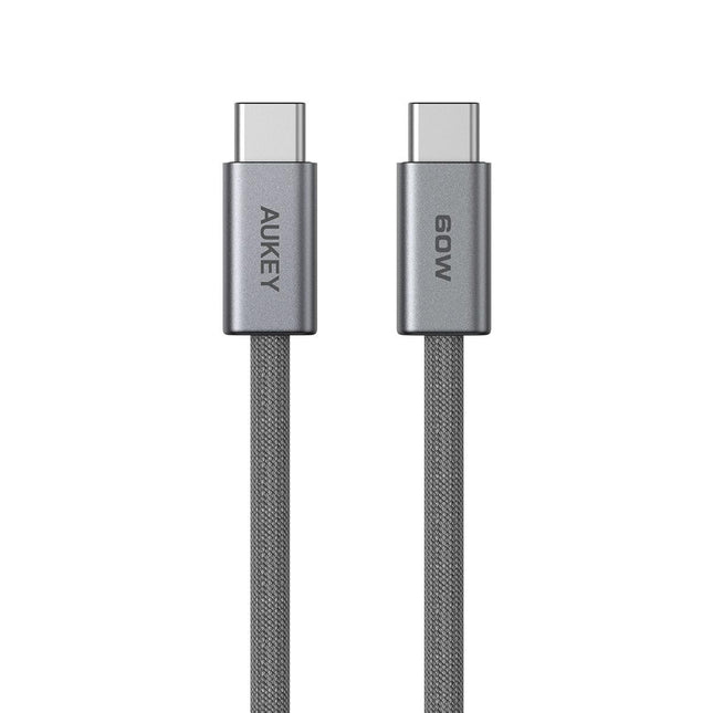 Aukey Circlet Blink 1.8m 60W DTY Braided USB-C to C Cable (CB-DCC062).