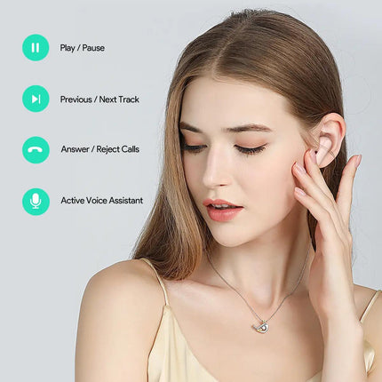 Aukey True Wireless Earbuds MOVE MINI S (EP-M1S).