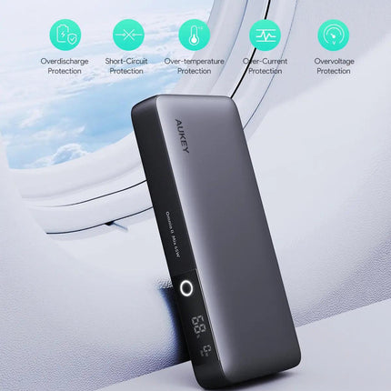 Aukey Sprint X 20K 65W 20000mAh Portable Power Bank with PD3.0 (PB-Y43).