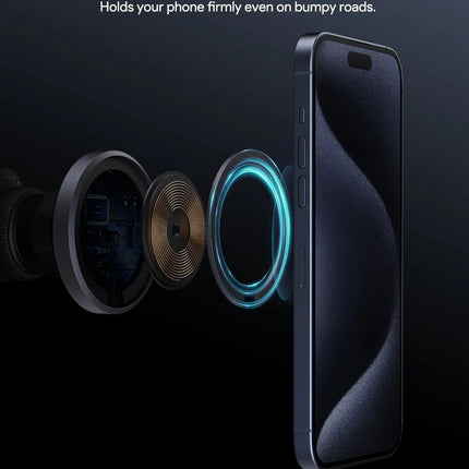 Aukey MagLink Dash Magnetic Fast Wireless Charging Phone Mount (HD-MC13).