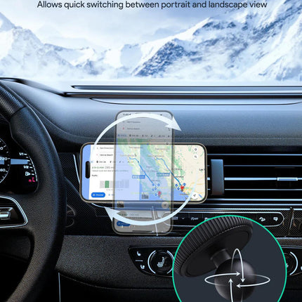 Aukey MagLink Dash Magnetic Fast Wireless Charging Phone Mount (HD-MC13).