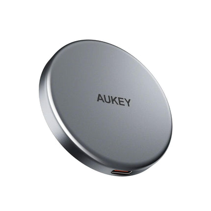 Aukey Magfusion Aura Qi2 Magnetic Fast Wireless Charger (LC-MC10).