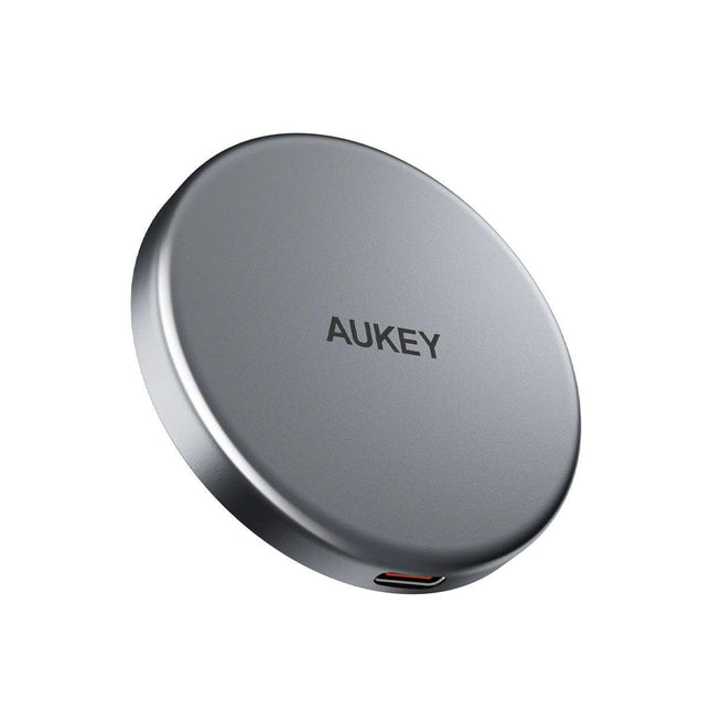 Aukey Magfusion Aura Qi2 Magnetic Fast Wireless Charger (LC-MC10).