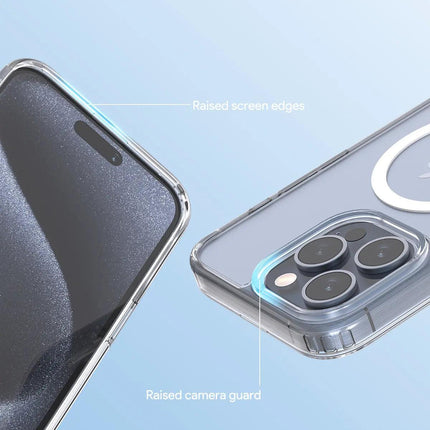 Aukey Clearview Magsafe iPhone 15  Phone case - Transparent (TM10A).