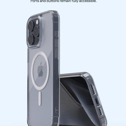 Aukey Clearview Magsafe iPhone 15 Pro Phone case - Transparent (TM10C).