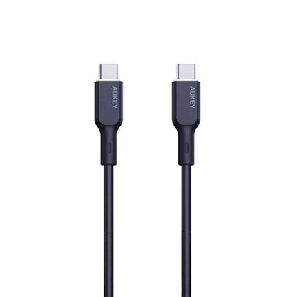 Aukey Circlet Blink 240W 1m Silicon USB-C to USB-C Cable (CB-SCC241).