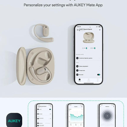 Aukey Open-Ear True Wireless Earbuds BEYOND SPORTS (EP-S1).