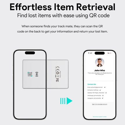 Aukey Track Mate 3 Smart Bluetooth Tracker (TM-21).