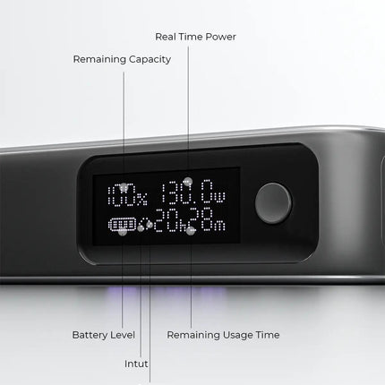 Aukey Spark Sling 20000 Compact Fast Charging Power Bank with Built-in USB-C Cable (PB-Y48).
