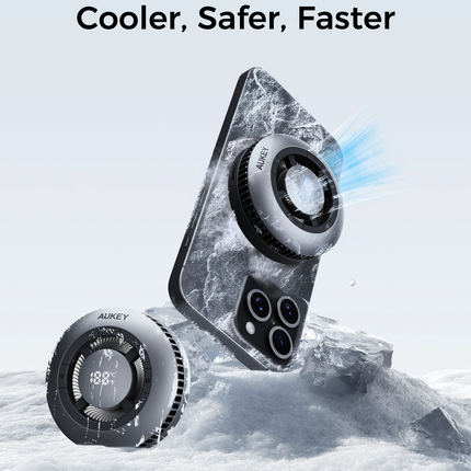 Aukey Magfusion GameFrost Magnetic Wireless Charger with Active Cooling (LC-G10).